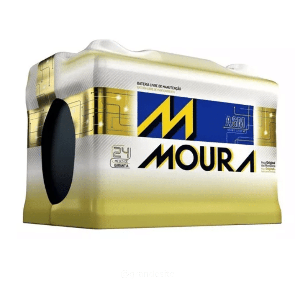 Bateria Start Stop AGM Moura - JC Baterias Automotivas BH