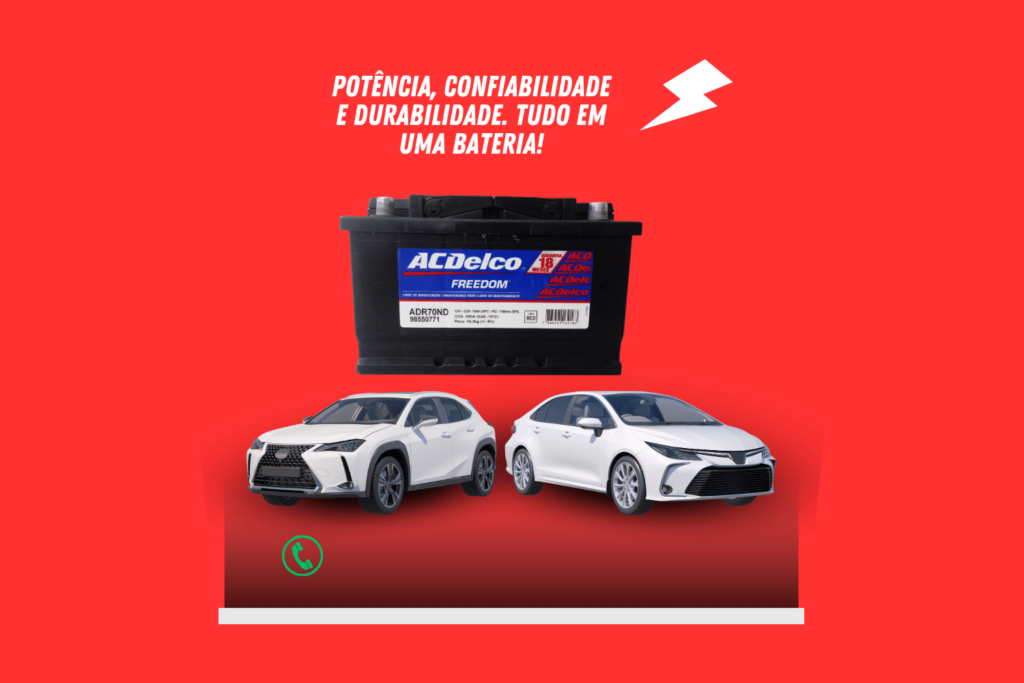 Bateria Automotiva em Alphaville Lagoa dos Ingleses